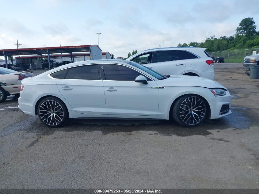 2018 Audi A5 2.0T Premium VIN: WAUENCF59JA124627 Lot: 39479253