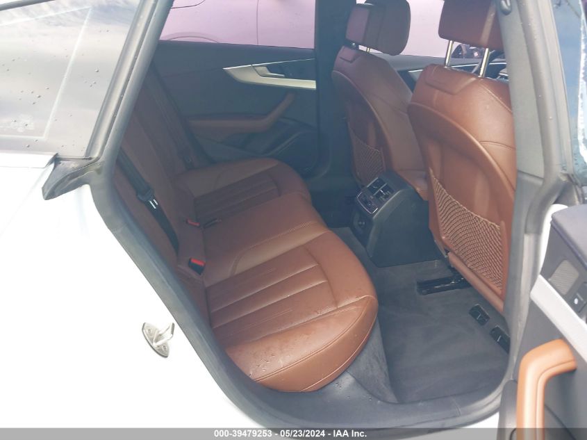 2018 AUDI A5 2.0T PREMIUM - WAUENCF59JA124627