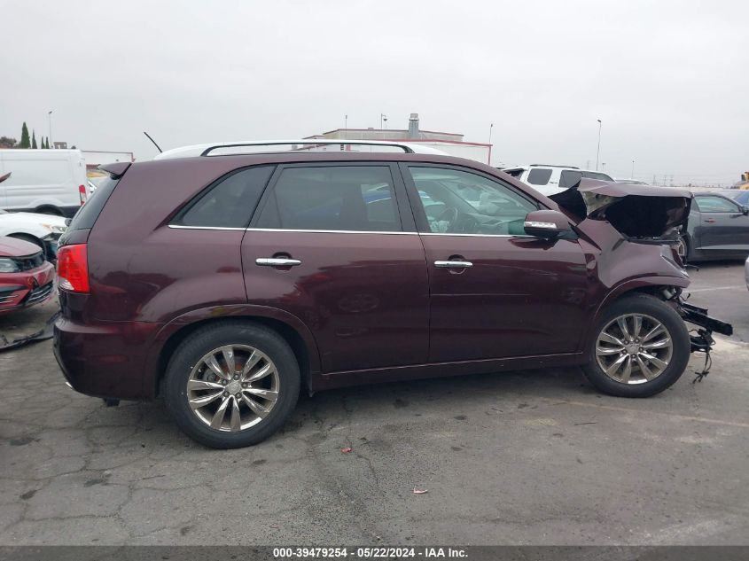 2012 Kia Sorento Sx V6 VIN: 5XYKW4A27CG252583 Lot: 39479254