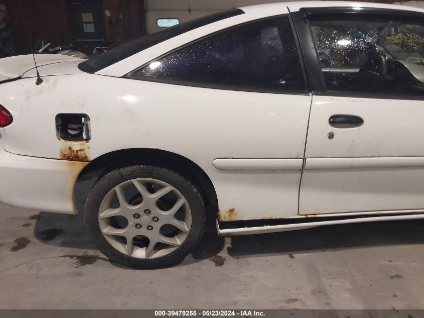 2000 Chevrolet Cavalier Z24 VIN: 1G1JF12T9Y7177626 Lot: 39479255