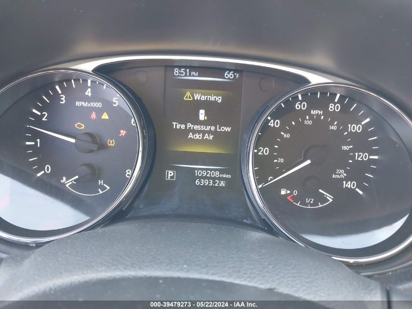 2015 Nissan Rogue Sv VIN: 5N1AT2MT2FC915477 Lot: 39479273