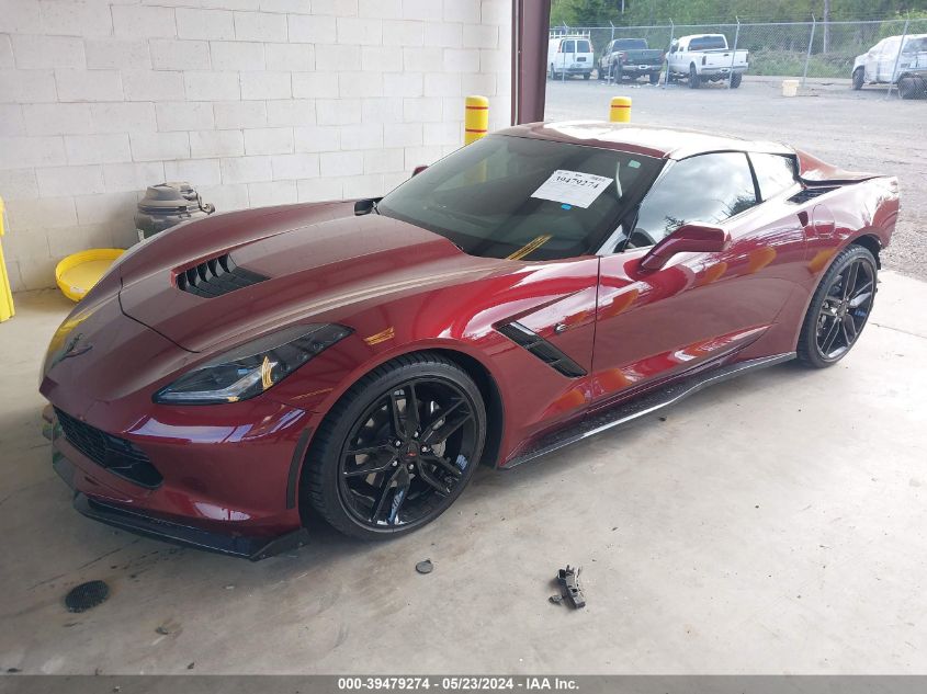 2019 Chevrolet Corvette Stingray VIN: 1G1YA2D7XK5107395 Lot: 39479274