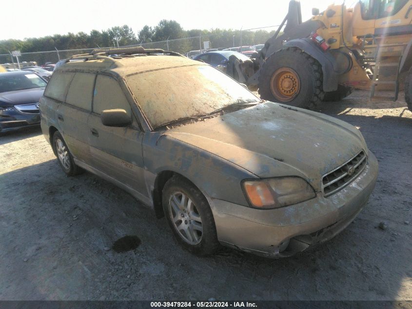 2001 Subaru Outback VIN: 4S3BH665917671053 Lot: 39479284