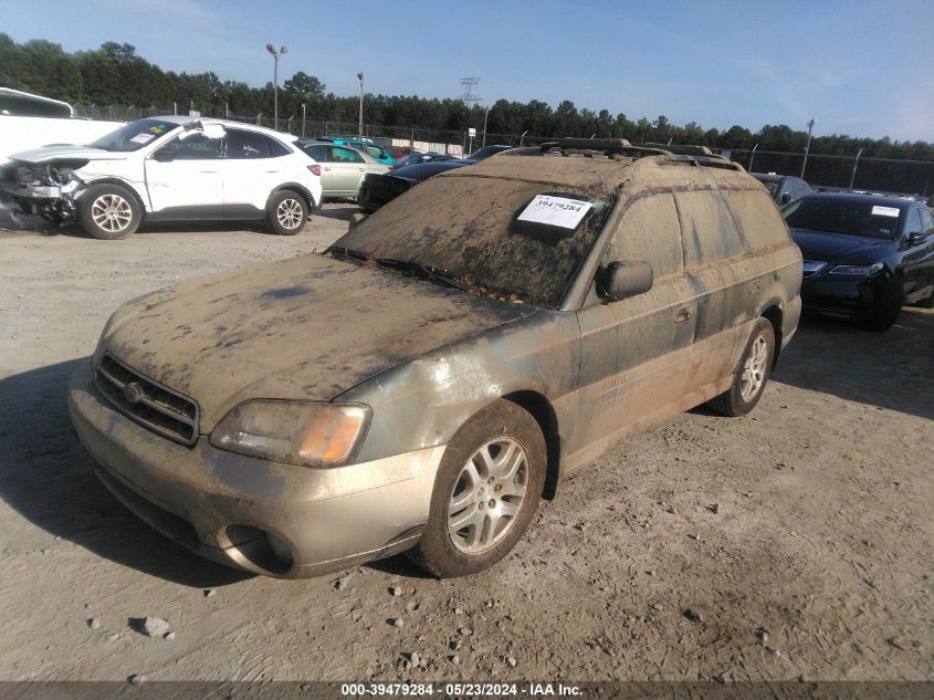 2001 Subaru Outback VIN: 4S3BH665917671053 Lot: 39479284