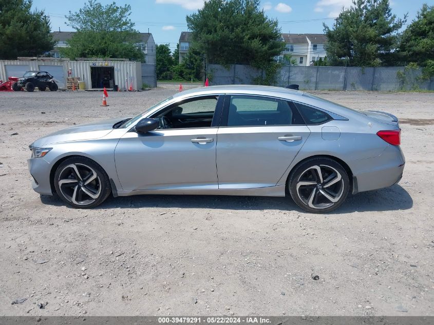 2021 Honda Accord Sport Special Edition VIN: 1HGCV1F44MA055860 Lot: 39479291