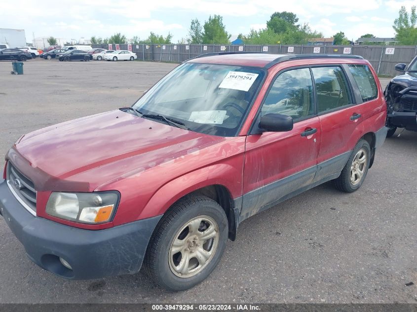 2005 Subaru Forester 2.5X VIN: JF1SG63675G723307 Lot: 39479294