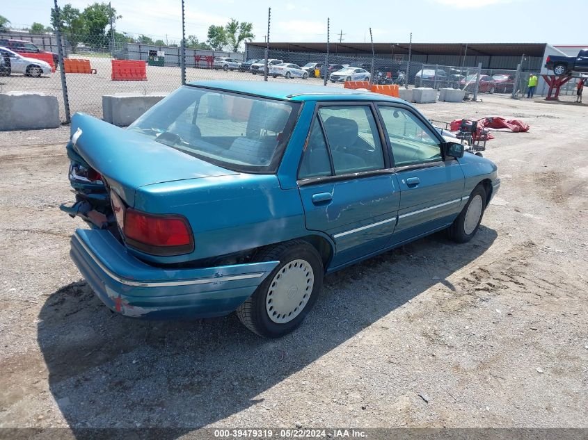 1995 Mercury Tracer Trio VIN: 3MASM10J1SR663110 Lot: 39479319