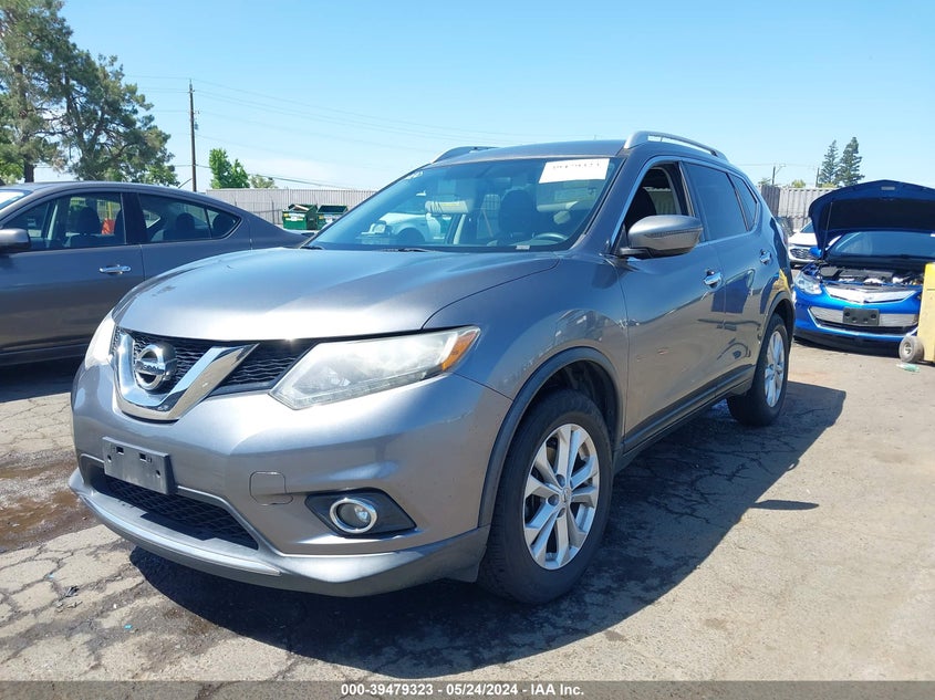 2016 NISSAN ROGUE SV - KNMAT2MV9GP665719