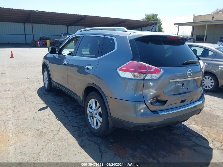 2016 NISSAN ROGUE SV - KNMAT2MV9GP665719
