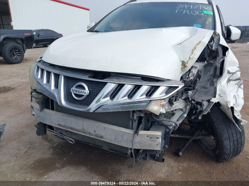 2009 Nissan Murano S VIN: JN8AZ18U39W100762 Lot: 39479324