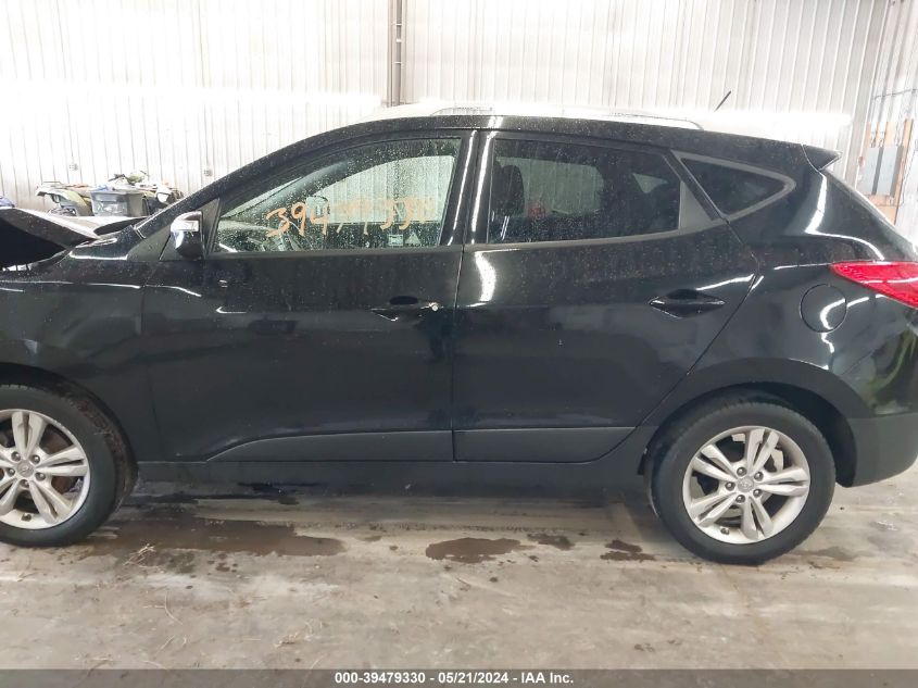 2013 Hyundai Tucson Gls VIN: KM8JU3AC5DU741516 Lot: 39479330