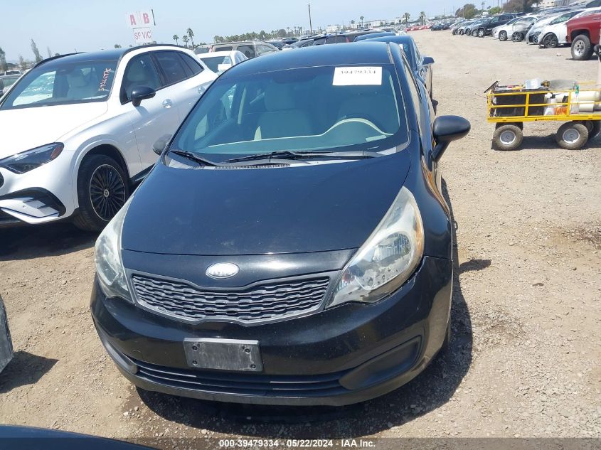 2013 Kia Rio Lx VIN: KNADM4A30D6285661 Lot: 39479334