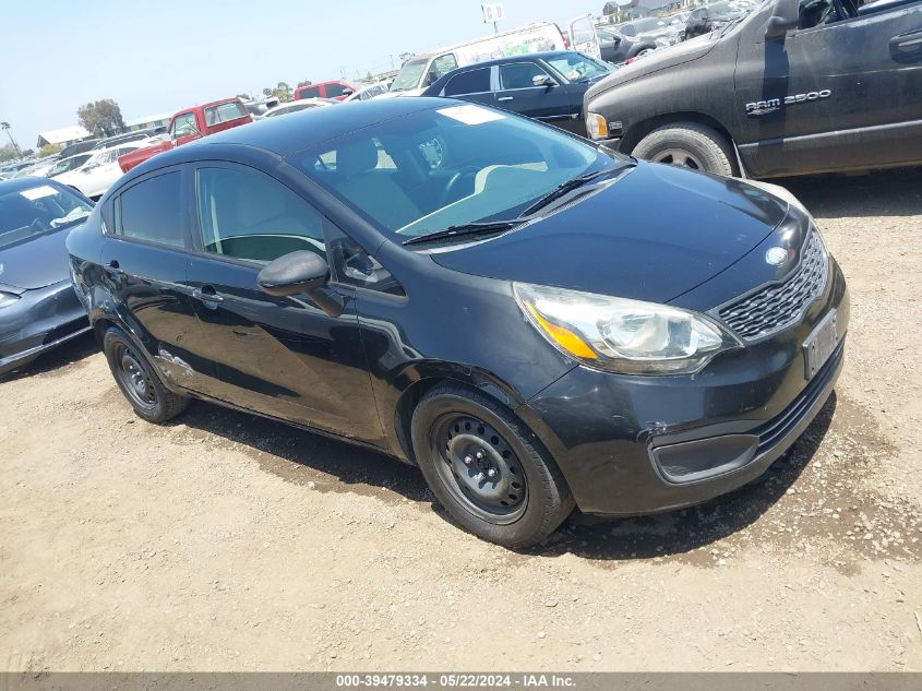 2013 Kia Rio Lx VIN: KNADM4A30D6285661 Lot: 39479334