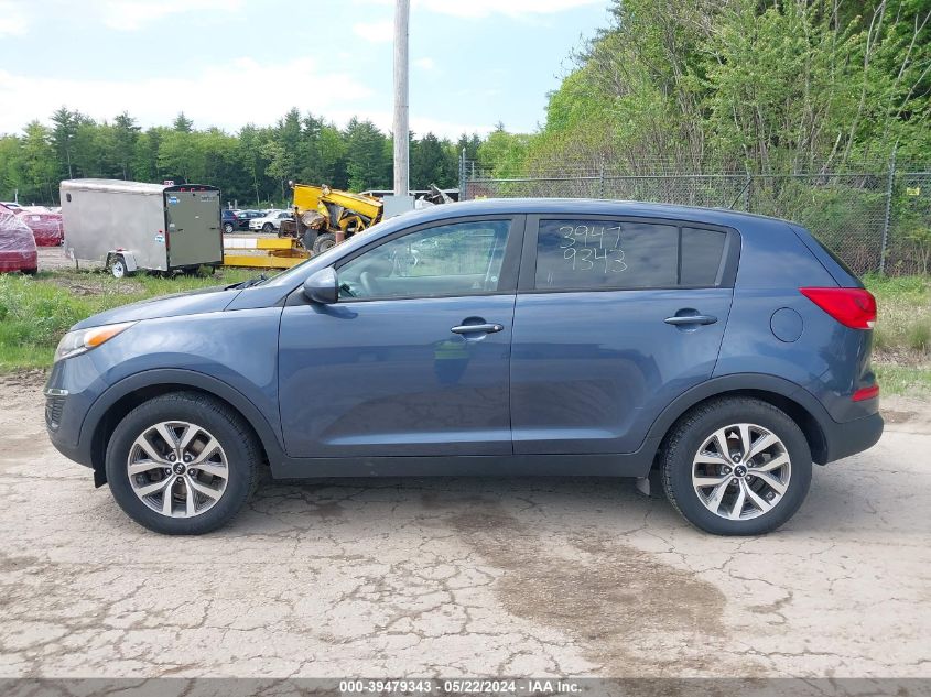 2016 Kia Sportage Lx VIN: KNDPB3AC3G7864724 Lot: 39479343