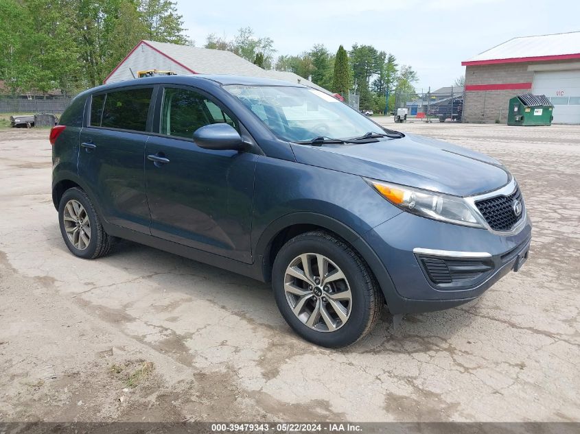 2016 Kia Sportage Lx VIN: KNDPB3AC3G7864724 Lot: 39479343