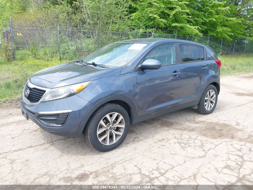 2016 Kia Sportage Lx VIN: KNDPB3AC3G7864724 Lot: 39479343