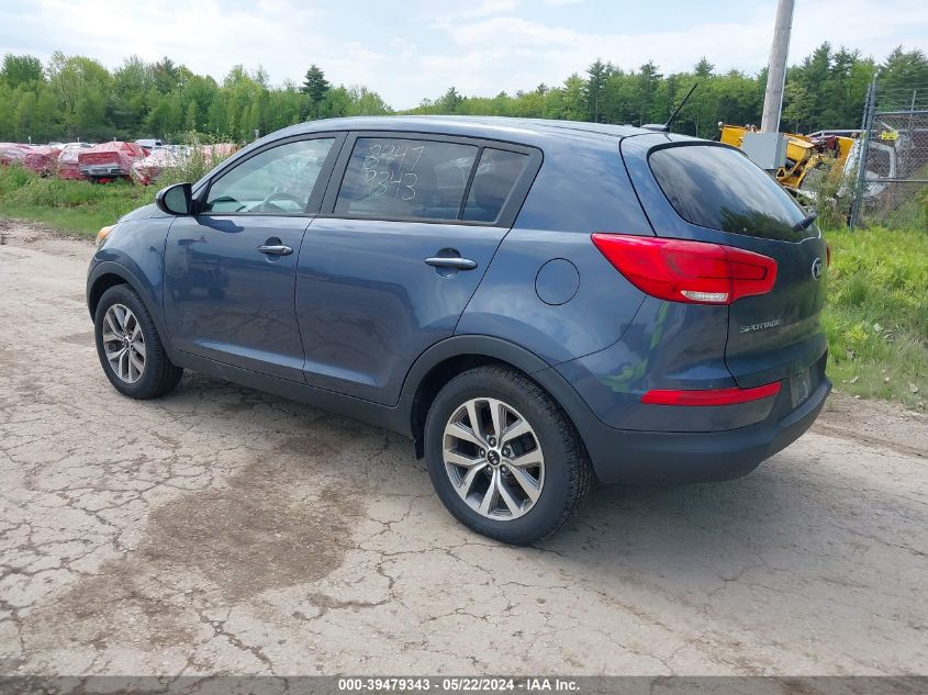 2016 Kia Sportage Lx VIN: KNDPB3AC3G7864724 Lot: 39479343