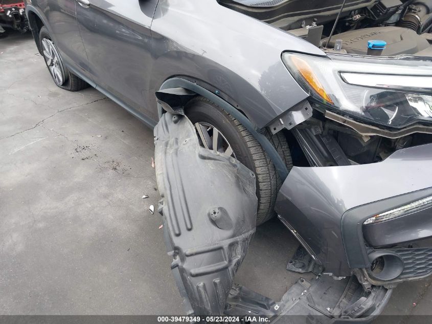 2019 Honda Pilot Ex-L VIN: 5FNYF5H59KB026373 Lot: 39479349