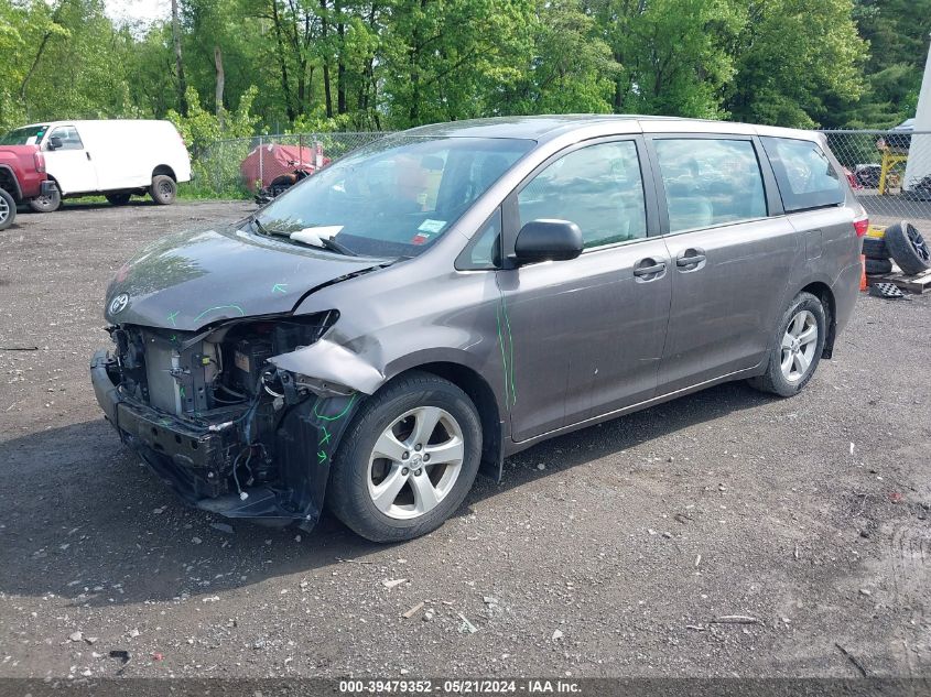 5TDZK3DC9GS715132 2016 Toyota Sienna L 7 Passenger