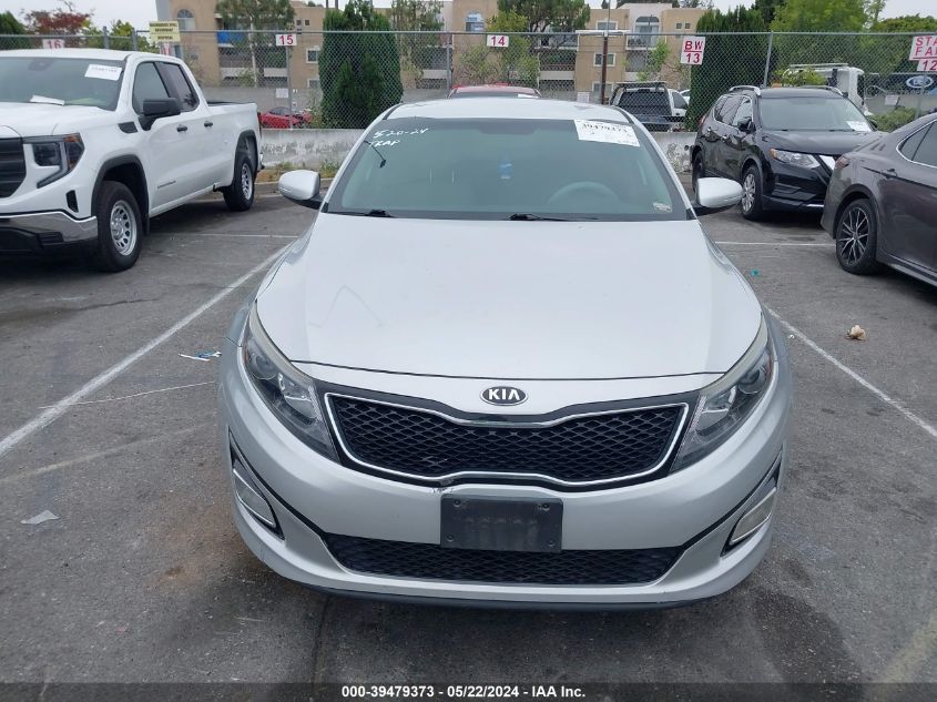 2014 Kia Optima Lx VIN: 5XXGM4A75EG334360 Lot: 39479373