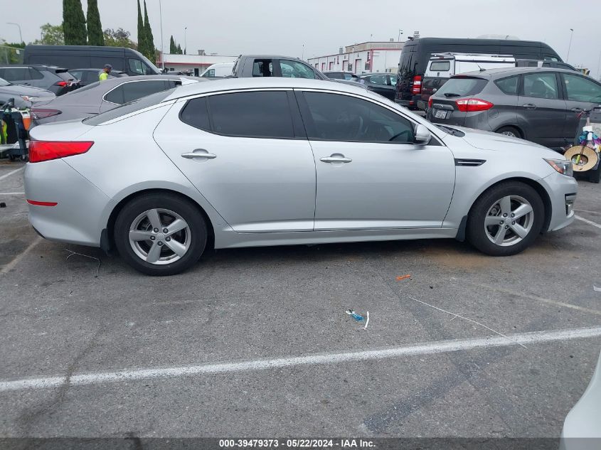 2014 Kia Optima Lx VIN: 5XXGM4A75EG334360 Lot: 39479373