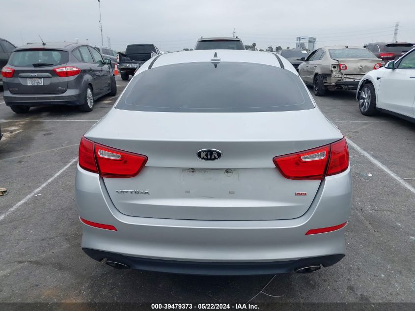 2014 Kia Optima Lx VIN: 5XXGM4A75EG334360 Lot: 39479373