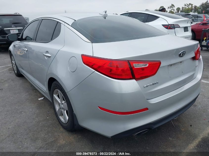 2014 Kia Optima Lx VIN: 5XXGM4A75EG334360 Lot: 39479373