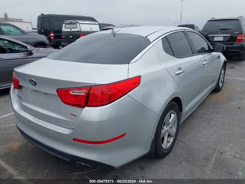 2014 Kia Optima Lx VIN: 5XXGM4A75EG334360 Lot: 39479373