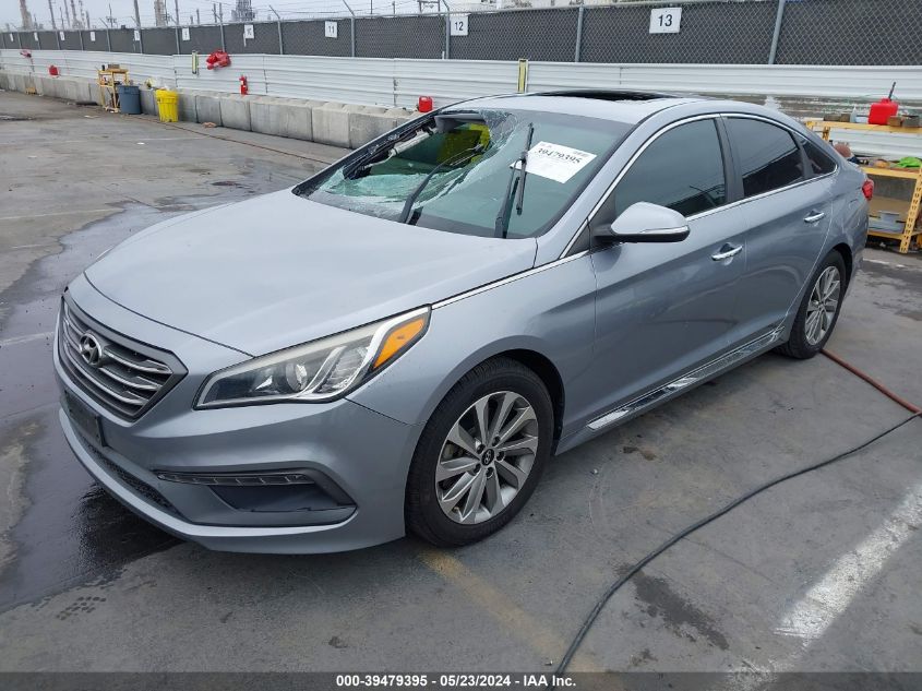 2017 Hyundai Sonata Sport VIN: 5NPE34AF6HH474220 Lot: 39479395