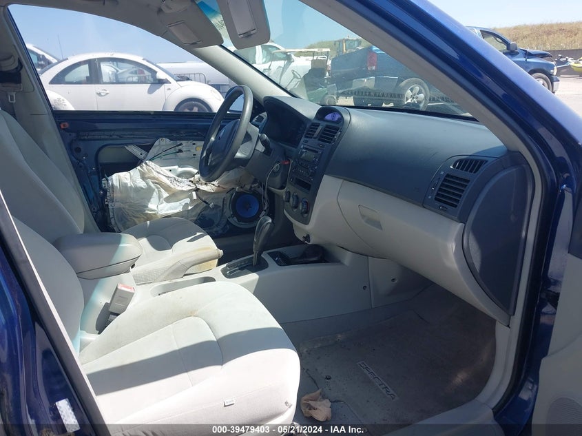 2006 Kia Spectra Ex/Lx/Sx VIN: KNAFE122X65304249 Lot: 39479403