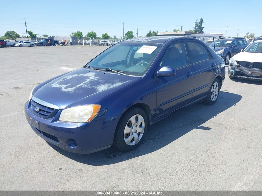 2006 Kia Spectra Ex/Lx/Sx VIN: KNAFE122X65304249 Lot: 39479403