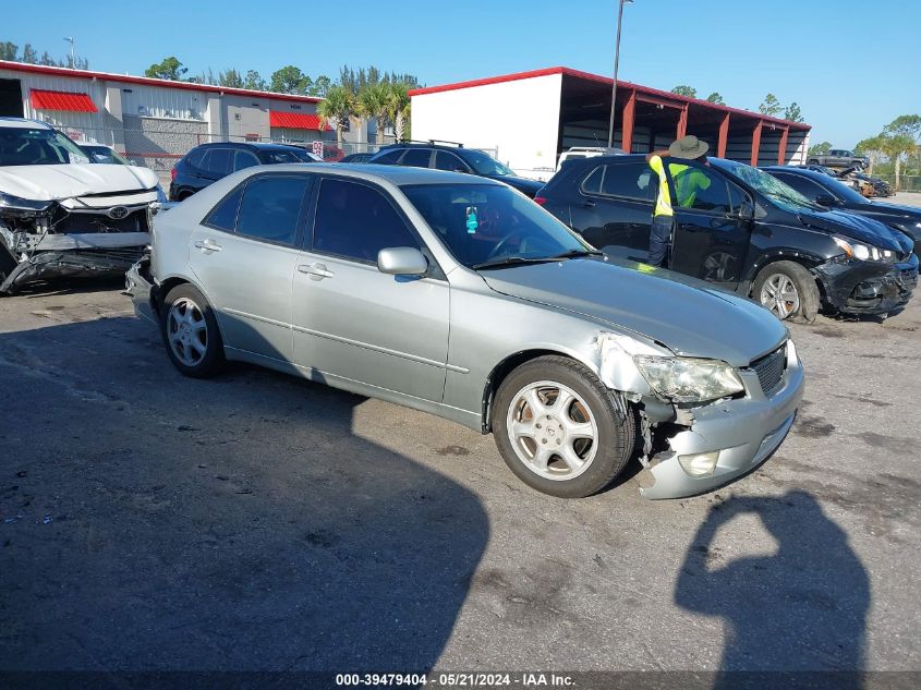 2001 Lexus Is 300 VIN: JTHBD182910007862 Lot: 39479404