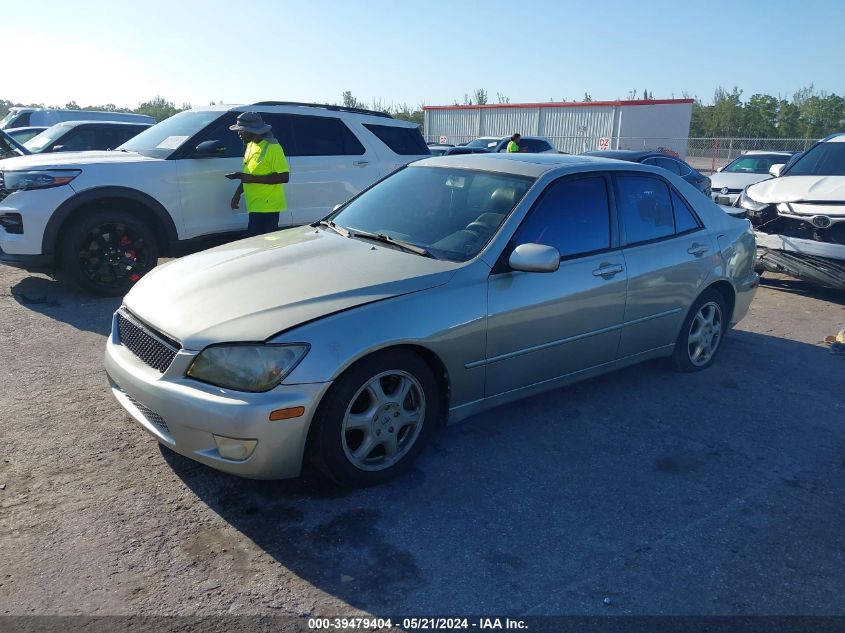 2001 Lexus Is 300 VIN: JTHBD182910007862 Lot: 39479404