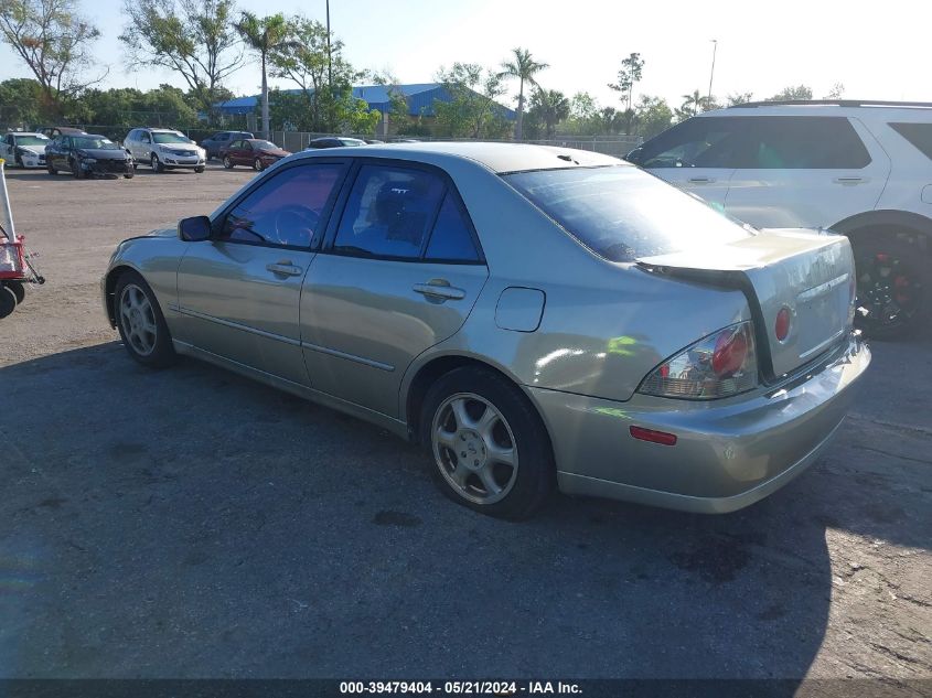 2001 Lexus Is 300 VIN: JTHBD182910007862 Lot: 39479404