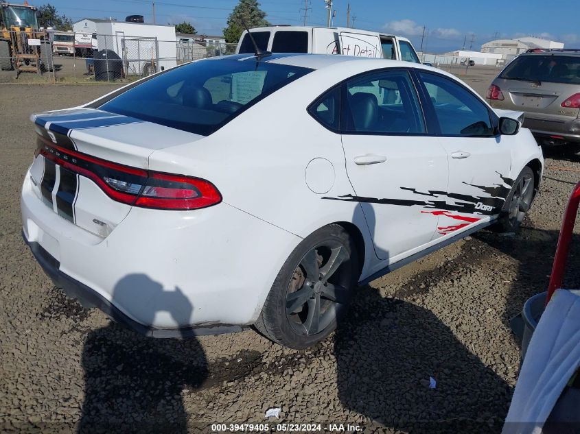 2016 Dodge Dart Gt VIN: 1C3CDFEB0GD541670 Lot: 39479405