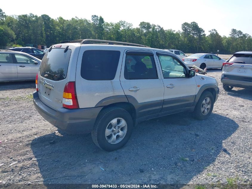 2004 Mazda Tribute Lx V6 VIN: 4F2YZ04134KM25105 Lot: 39479433