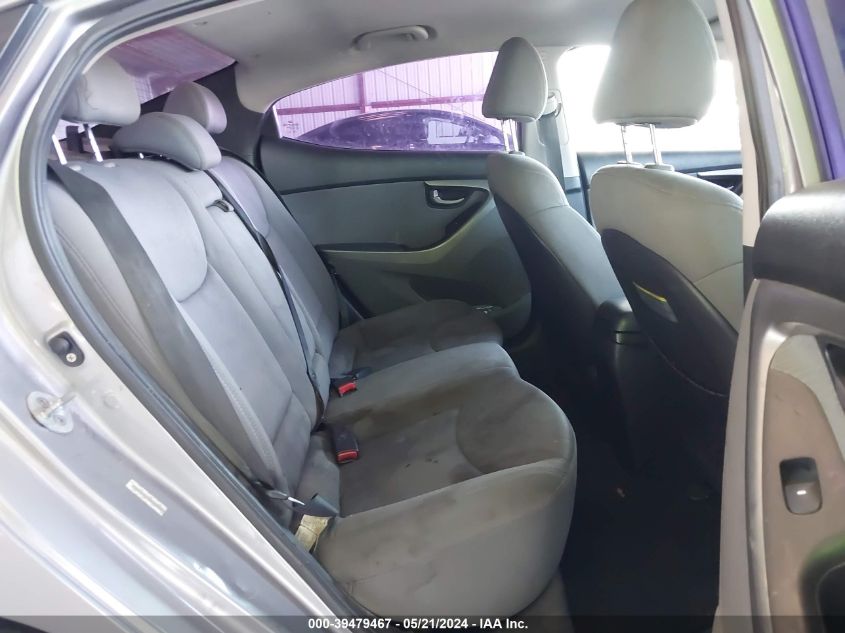2011 HYUNDAI ELANTRA VIN: KMHDH4AE1BU101339