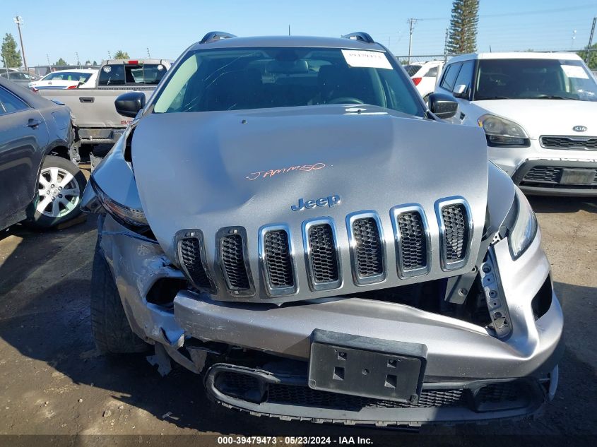 2016 Jeep Cherokee Sport VIN: 1C4PJLAB1GW189455 Lot: 39479473