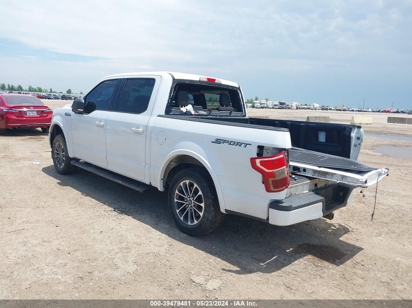 VIN 1FTEW1CP5JFB33869 2018 FORD F-150 XLT
