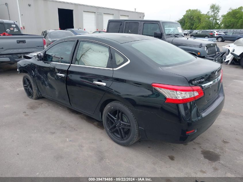 2015 Nissan Sentra S/Sv/Sr/Sl VIN: 3N1AB7AP7FY362136 Lot: 39479485