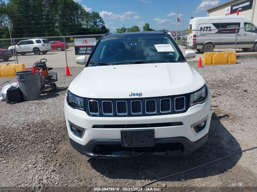 2019 Jeep Compass Limited 4X4 VIN: 3C4NJDCB6KT791633 Lot: 39479516