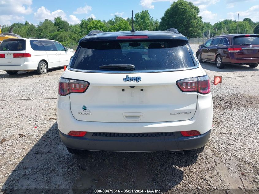 2019 Jeep Compass Limited 4X4 VIN: 3C4NJDCB6KT791633 Lot: 39479516