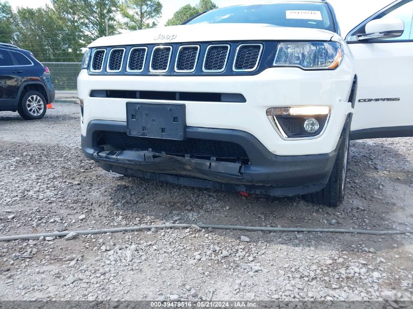 2019 Jeep Compass Limited 4X4 VIN: 3C4NJDCB6KT791633 Lot: 39479516