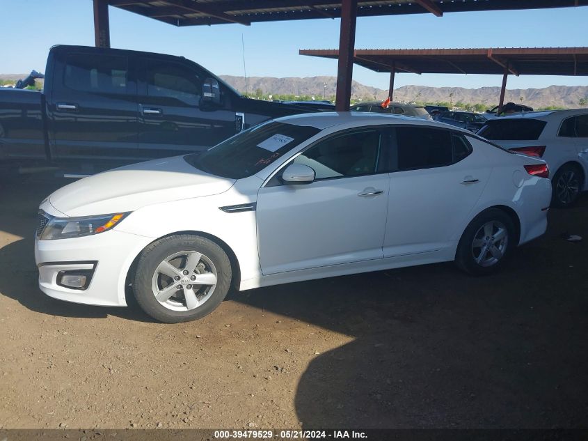 2015 Kia Optima Lx VIN: KNAGM4A7XF5592697 Lot: 39479529