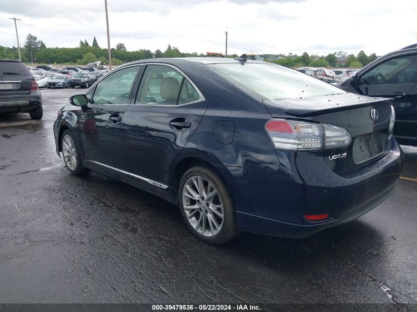 2010 Lexus Hs 250H Premium VIN: JTHBB1BA0A2029226 Lot: 39479536