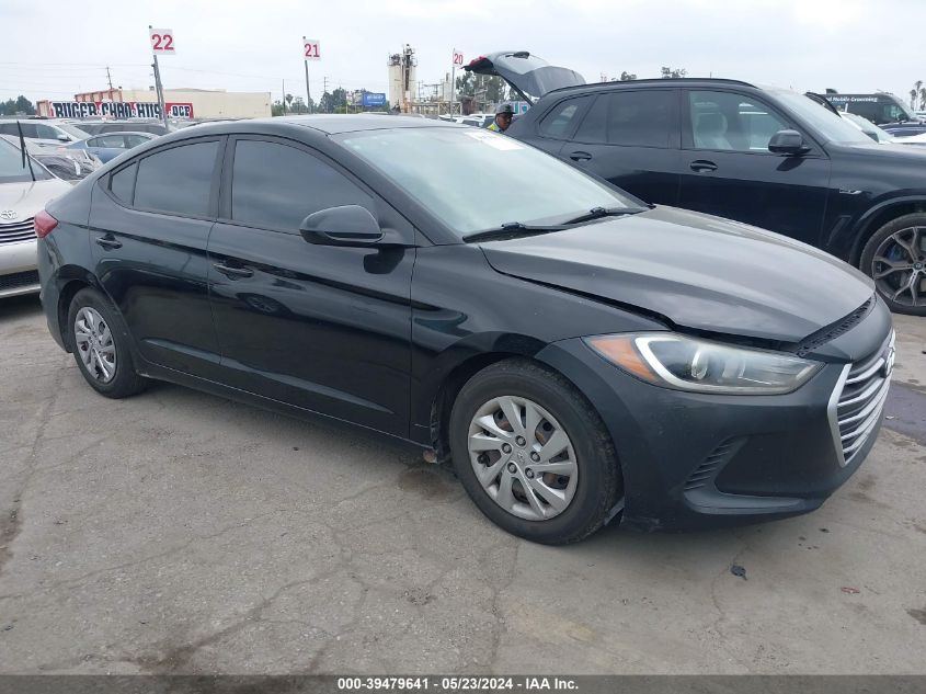 2017 Hyundai Elantra Se VIN: KMHD74LFXHU160147 Lot: 39479641