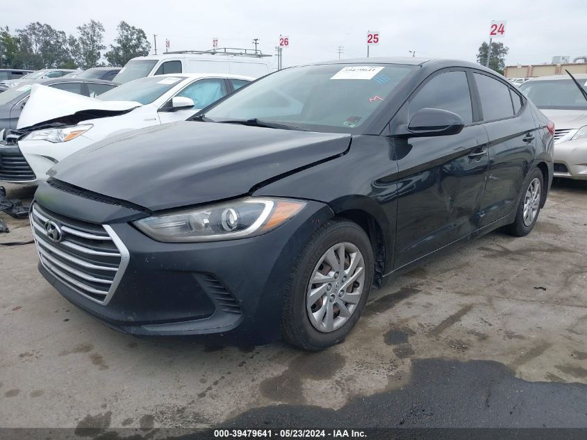 2017 Hyundai Elantra Se VIN: KMHD74LFXHU160147 Lot: 39479641