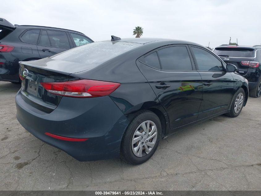 2017 Hyundai Elantra Se VIN: KMHD74LFXHU160147 Lot: 39479641