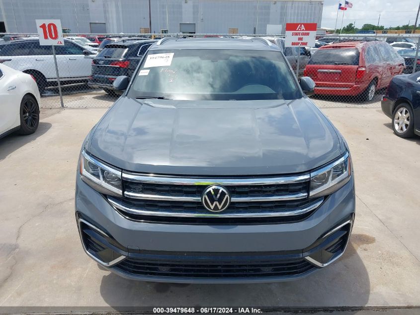 2021 Volkswagen Atlas Cross Sport 3.6L V6 Se W/Technology R-Line VIN: 1V2PE2CA8MC203978 Lot: 39479648