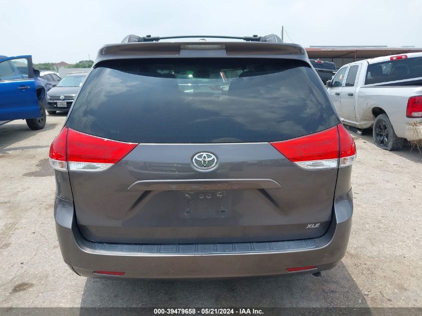 2012 Toyota Sienna Xle V6 8 Passenger VIN: 5TDYK3DC3CS217417 Lot: 39479658